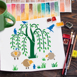 Tree Drawing Painting Stencils
