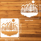 Mountain Drawing Painting Stencils