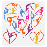 Heart Drawing Painting Stencils