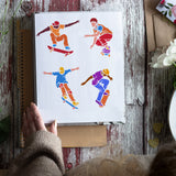 Sports Drawing Painting Stencils