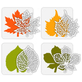 Plant Theme Drawing Painting Stencils
