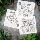 Branch Theme Drawing Painting Stencils