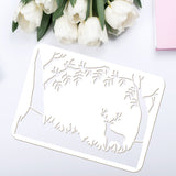 Flower & Leaf Drawing Painting Stencils