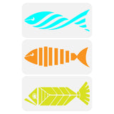Fish Drawing Painting Stencils