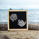 Coral Drawing Painting Stencils