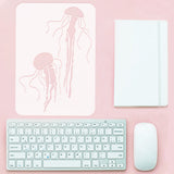 Jellyfish Drawing Painting Stencils