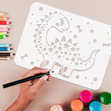 Dinosaur Pattern Drawing Painting Stencils