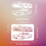 Car Pattern Drawing Painting Stencils