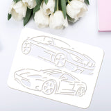 Car Pattern Drawing Painting Stencils