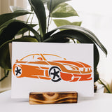 Car Pattern Drawing Painting Stencils