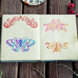 Butterfly Farm Drawing Painting Stencils