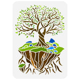 Tree of Life Pattern Drawing Painting Stencils