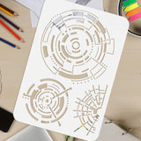 Target Pattern Drawing Painting Stencils