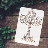 Tree of Life Pattern Drawing Painting Stencils