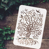 Tree of Life Pattern Drawing Painting Stencils