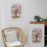 Tree of Life Pattern Drawing Painting Stencils