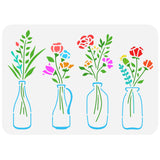 Vase Pattern Drawing Painting Stencils