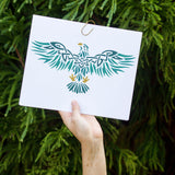 Eagle Pattern Drawing Painting Stencils
