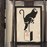 Monkey Pattern Drawing Painting Stencils
