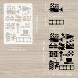 Movie Scenes Drawing Painting Stencils