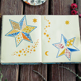 Star Drawing Painting Stencils