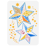 Star Drawing Painting Stencils