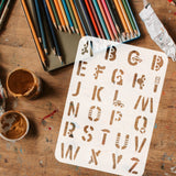 Letter Drawing Painting Stencils
