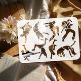 Sports Drawing Painting Stencils