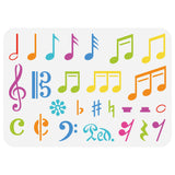 Musical Note Drawing Painting Stencils