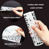 Plastic Hollow Out Painting Stencils Sets