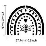 Bees Pattern Drawing Painting Stencils
