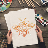 Bees Pattern Drawing Painting Stencils