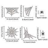 Spider Web Pattern Drawing Painting Stencils