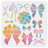 Bowknot Pattern Drawing Painting Stencils