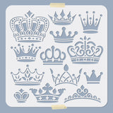 Crown Pattern Drawing Painting Stencils