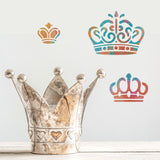 Crown Pattern Drawing Painting Stencils