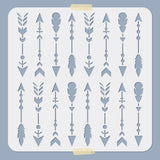 Arrows Pattern Drawing Painting Stencils