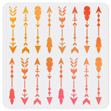 Arrows Pattern Drawing Painting Stencils