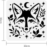 Fox Drawing Painting Stencils