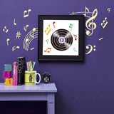 Musical Note Pattern Drawing Painting Stencils