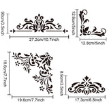 Flower Pattern Drawing Painting Stencils