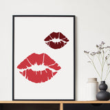 Lip Drawing Painting Stencils