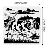 Cattle Pattern Drawing Painting Stencils