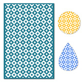 Rhombus Pattern Silk Screen Printing Stencils