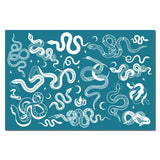 Snake Pattern Silk Screen Printing Stencils