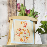 Cat Pattern Drawing Painting Stencils