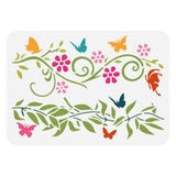 Butterfly Pattern Drawing Painting Stencils