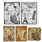 Train Clear Stamps