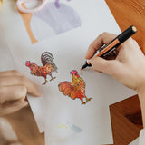 Cock Clear Stamps