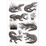 Crocodile Clear Stamps